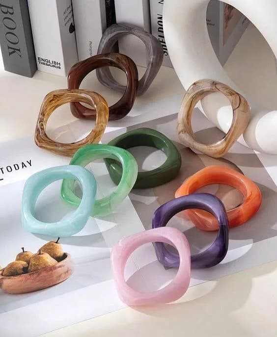 Bracelet en résine